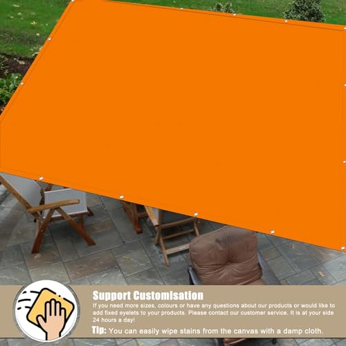 Voile d'ombrage jardin et balcon 3x6m idéal pour vos repas extérieurs - 3