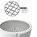 PVC Termination Cap Mesh Screen Vent Cover, Furnace & Roof Vent Cap, Stainless Steel Wire Round Exhaust Pipe Cover End 6