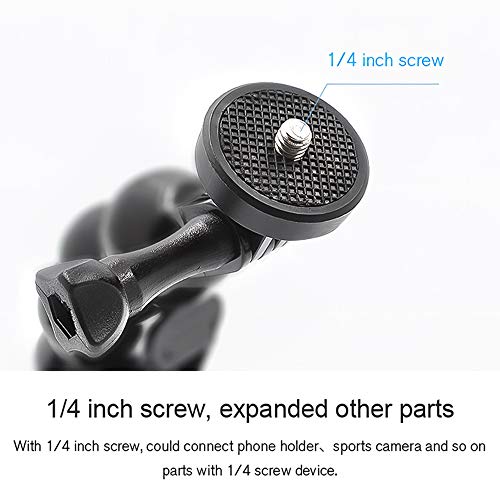 GoolRC Suporte de ventosa de cobra ajustável de 360 graus para carro compatível com GoPro Hero 8 Osm