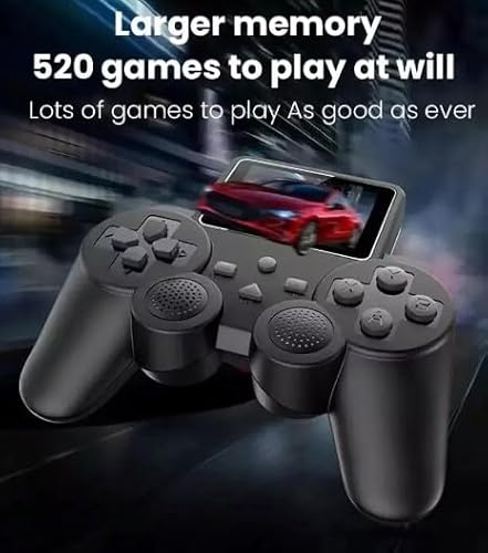 Console Gamepad S10, Game Stick com 520 Jogos e 2 Controles