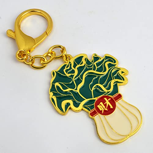 Porte-clés Chou style chinois pendentif de sac 12x4.5cm