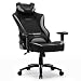 Produktbild Amoiu Gamer Racing Stuhl, Ergonomischer Gaming Stuhl, Bürostuhl mit U Kopfkissen, Schreibtisch Stuhl mit Hoher Rückenlehne (Grau)
