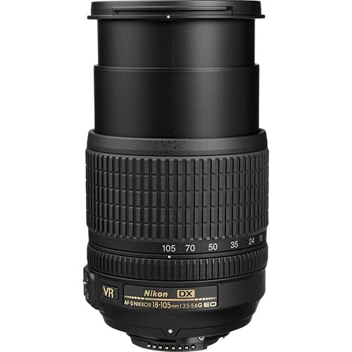 Amazon.com : Nikon AF-S DX NIKKOR 18-105mm f/3.5-5.6G ED VR Lens