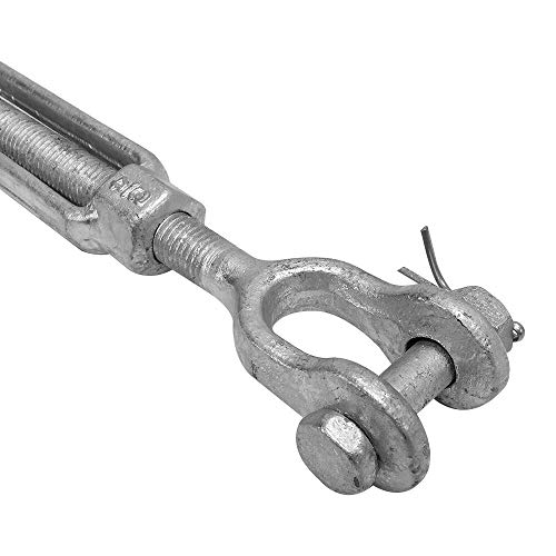 MH GLOBAL Tensor para cable Galvanizado con mordaza y ojo giratorio 1/2" x 6" WLL 2,200 lbs miniatura 3