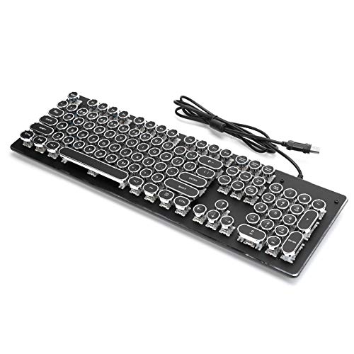 Teclado Gamer Heayzoki Retro Mecánico USB RGB miniatura 4