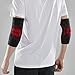 HIONJIN 1 Pair Elbow Support Brace Guard Elastic Sport Safety Arm Sleeve Warmer Pad Basketball Volleyball Sleeves Pads Protector(L)