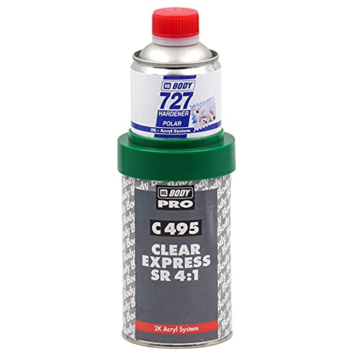 Laca Express MS 2K 495SR HBBody - Tamaño Envases 1,25 L Mezcla (1 + 0,25) Cover