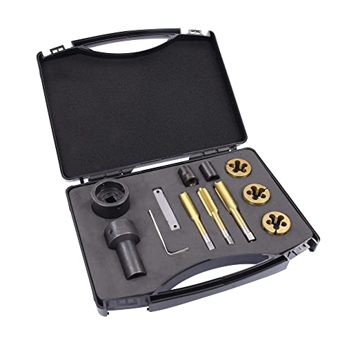 BGS 1988 | Tap and Die Set for Wheel Studs & Nuts | 12 pcs. 3 BGS 1988 | Tap and Die Set for Wheel Studs & Nuts | 12 pcs. - Image 3