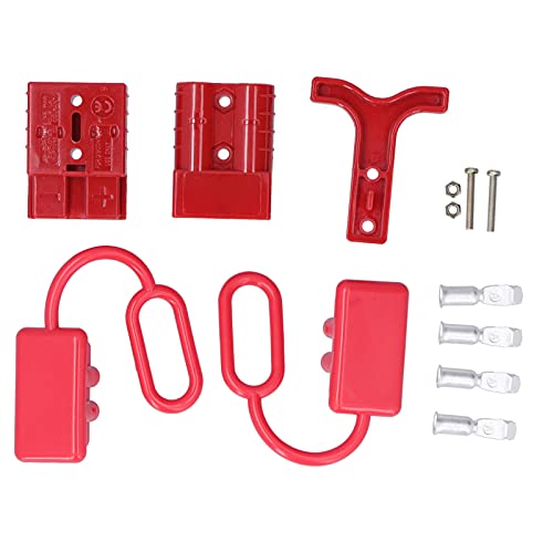 Batería Rápida Conecte el enchufe eléctrico de desconexión para el cabrestante de recuperación con el mango 50A 12‑36VDC (Red)