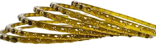 Image of JPS Plain and Glossy Finished Raindrop Glass Bangles Set for Women & Girls | Traditional Ethnic Chudi for Wedding, Party & Regular- Set of 12 Pcs of One Colour | Wedding Special