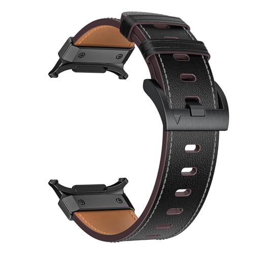 Bracelet de sport en cuir de vache Samsung Galaxy Watch Ultra 47mm élégant