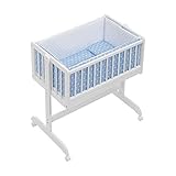 INTERBABY Cuna Colecho + Textil Star Azul