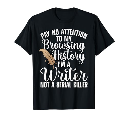 Cool Writer For Men Women Author Journalist Writing Poetry T-Shirt
