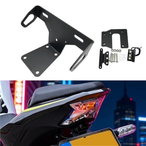 Support de plaque arrière inclinable et épuré pour Z900 2017-2023 - 2
