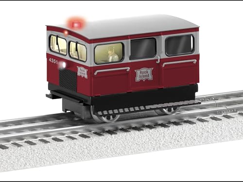 Lionel Rock Island Command Controlled O Gauge Model Train Speeder Car