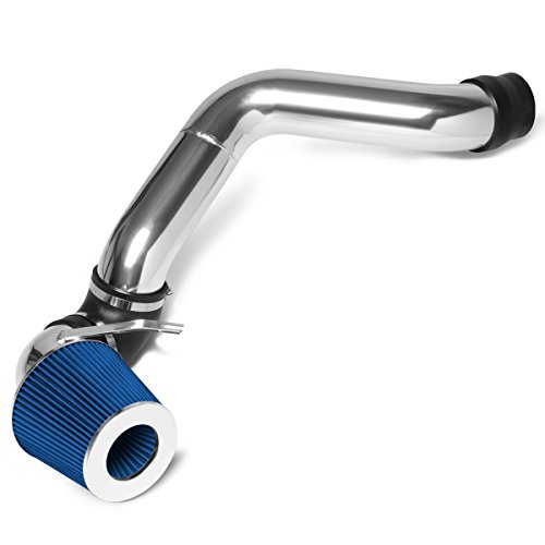 Compatible with Dodge Charger Challenger 3.5L V6 Lightweight Hi-Flow Cold Air Intake System+Cone Filter (Blue)