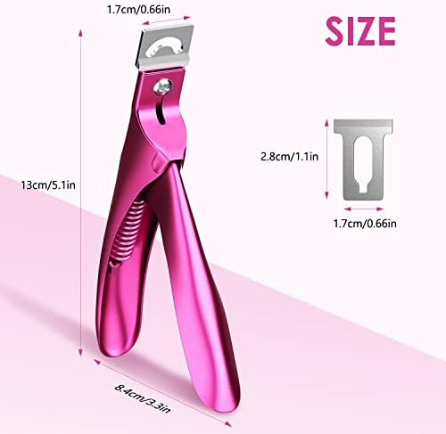Acrylic Nail Clipper Nail Tips Cutter for Acrylic False Fake Gel Artificial Nails Manicure Pedicure Nail Care Tools Home Salon Nail Art, Nail Accessories, Nail Cutter, Christmas Gifts for Women