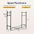 VIVOHOME 3ft Heavy Duty Indoor Outdoor Firewood Storage Log Rack with Kindling Holder