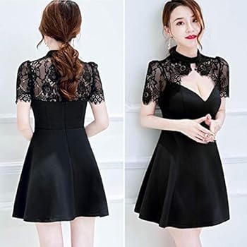 Amazon.co.jp: [ISLAYCAOLILA] キャバドレス ミニドレス クラブドレス