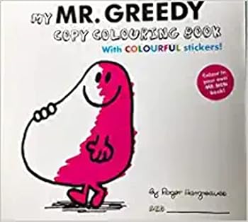 Paperback MrMenMrGreedyColouring Book