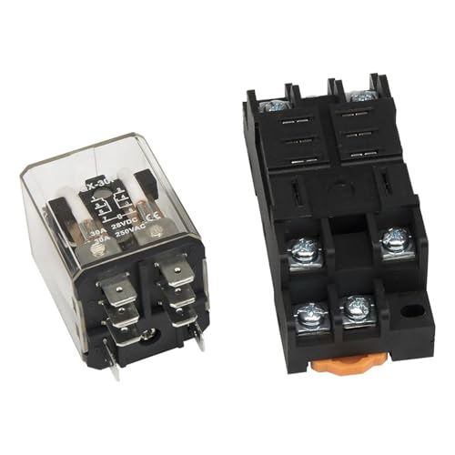 Relais électromagnétique JQX-30F-2Z 30A AC 110V pour circuit