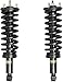 Front Pair Complete Quick Struts Shock Coil Spring Assembly Kit 171347L 171347R XS844133422 XS844133321 11931 11932 Fits for 2000 2001 2002 2003 2004 2005 2006 Toyoto Tundra