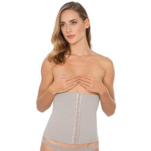 Cinta Corset Modelador Plié 50320 Control Alta Compressão - Fendi