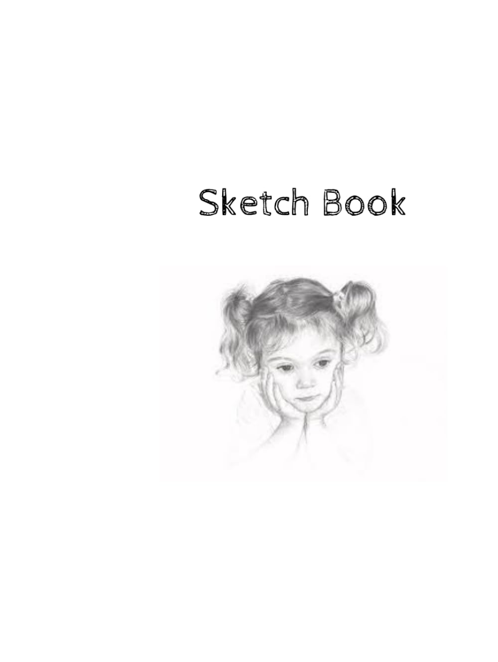 Sketch Book grand format pour dessin au fusain et techniques de croquis à l'encre