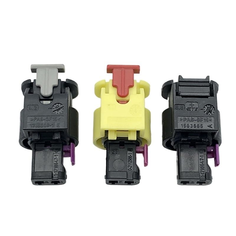 2 Pin Automotive Waterproof Connector Wire Harness Female with Terminal/Cable 4F0973702/6R0973323/4H0973702A(4F0 973 702 A,20 Pcs)