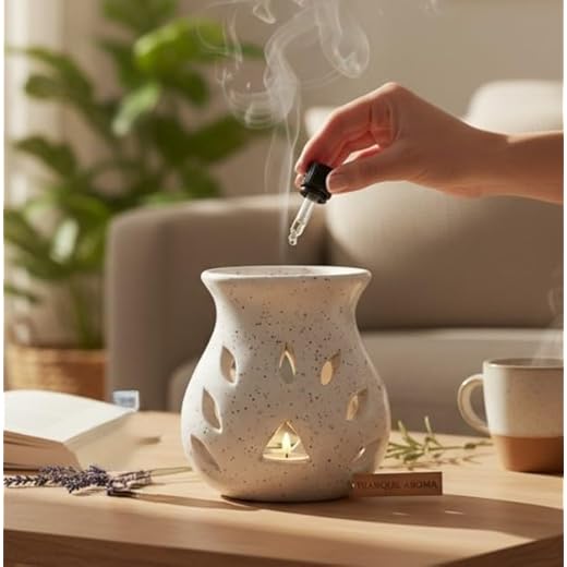 AuraDecor Aroma Oil Diffuser Burner Medium