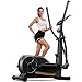 CURSOR FITNESS Elliptical Machine for Home, Elliptical Exercise Machine Elliptical Training Machines with 8 Levels Resistance, Silent Magnetic Elliptical Trainer with 12" Stride and LCD Monitor