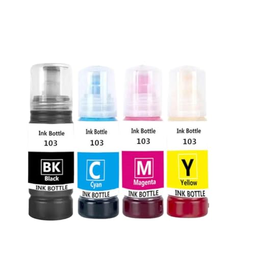 Recarga de tinta 103 104 compatible con impresoras L3110 L3150 y L1110
