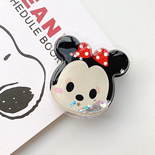 Image of Cute Anime Mobile Holder Grip & Stand for Phones, Finger Selfie Holder. Mobile Socket Grips for Smartphones, Designed for Kids and Teens. [ GEL Inside ]