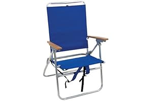 Rio Brands 17-Inch Hi Boy Beach Chair with Removable Side Table