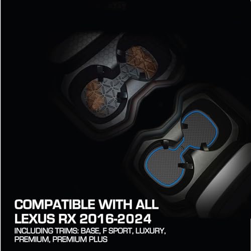 Portavasos para Lexus RX 350 2016-2023 set 20 piezas miniatura 3