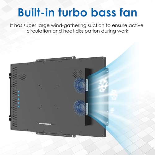 Image of GreenTouch 21.5 Inch Open Frame LCD Display Touch Screen Monitor HDMI VGA DVI Inputs 1000 Nits for Outdoor Kiosk