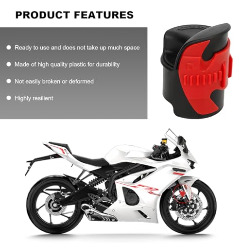 Image of 2 PCS Motorcycle Fork Seal Cleaner Tool, Front Fork Seal Cleaner Removal Tools Fits 45-55mm Seal Mate Oil Level, Motorcycle Dirt Bike Cleaning Shock Repairing Absorber Tool (Red)