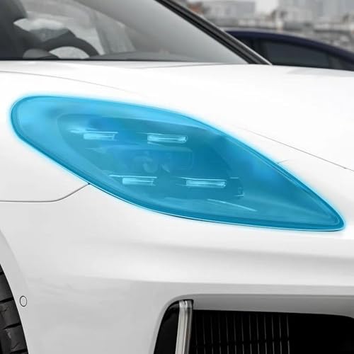 Film phare voiture TPU protection Porsche pour trajets et sorties circuit