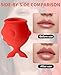 DAWZMR Lip Suction Plumper, Soft Silicone Fish Plumping Device Tool for Fuller Thicker Mouth Fastly Lips