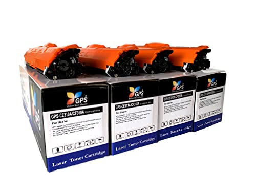 Image of GPS 126A Toner Cartridge Compatible for HP LaserJet Pro CP1025, CP1025nw, MFP M175nw, M175a, M275 | CE 313A Magenta | Pack of 1 | Page Yield: 1,000 Pages