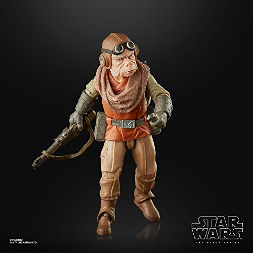 Star Wars The Black Series Kuiil Spielzeug 15 cm große The Mandalorian Action-Figur zum Sammeln, Spielzeug für Kids ab 4… – Bild 5