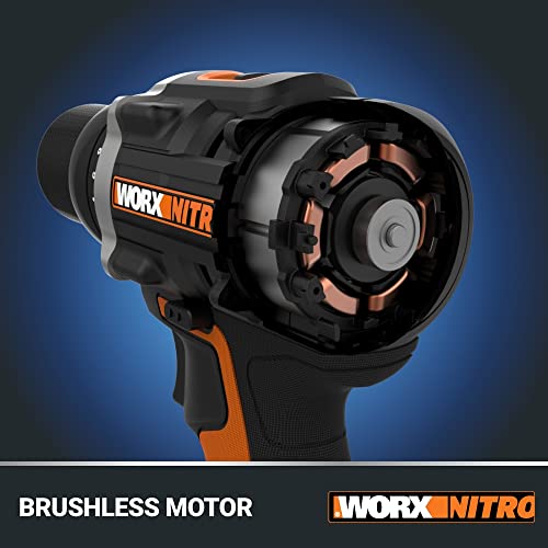 Worx Wx102L 20V Power Share 1/2" Cordless Drill/Driver With Brushless Motor #TOP4