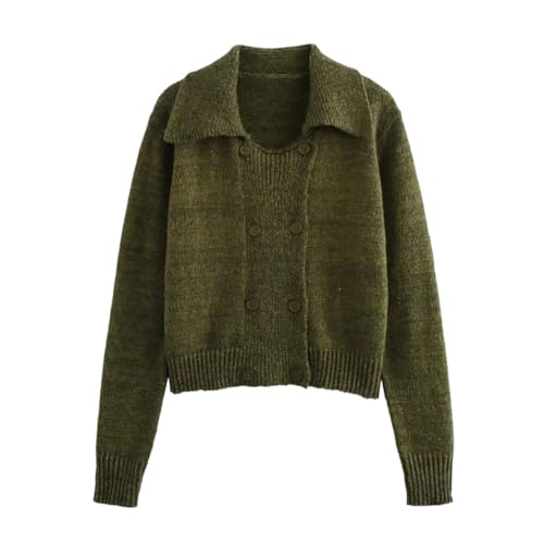 Cardigan d'hiver en tricot confortable à manches longues pour vos sorties en ville