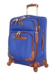 Steve Madden Designer Luggage Collection - Lightweight Softside Expandable Suitcase
