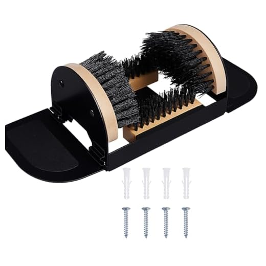 Legacy Boot Scrubber, Upgraded Bristles and Frame Strength - Shoe Scraper & Boot Cleaner Brush