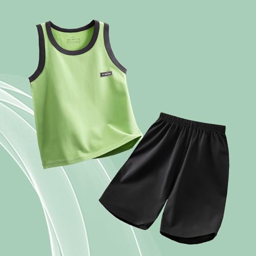 Ropa diaria para niños activa conjunto dos piezas transpirable 3