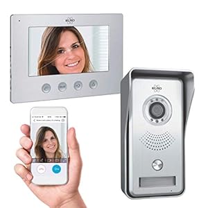 ELRO DV447WIP IP Video Deur Intercom – met 7 inch kleurenscherm – Color Night Vision – Bekijken en communiceren via App…
