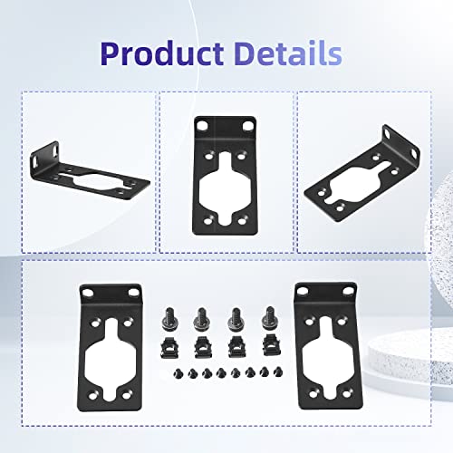 Image of Rack Mount Kit 1U Universal Rack Ears for HP /ProCurve /Aruba /OfficeConnect /HPE Switches