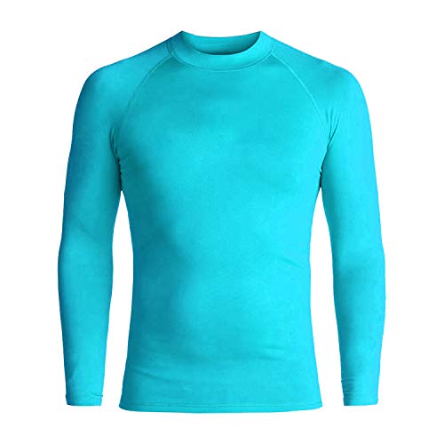 Adult and Youth Long Sleeve UPF 50+ Rashguard Sun Shirt for Bodyboarding, Surfing, Swimming, Snorkeling, Hiking, Sports