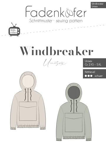Schnittmuster und Nähanleitung - Windbreaker unisex